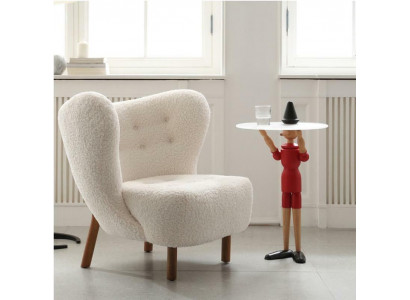 Moderní designové křeslo textilní obývací pokoj Lounge design nábytek židle