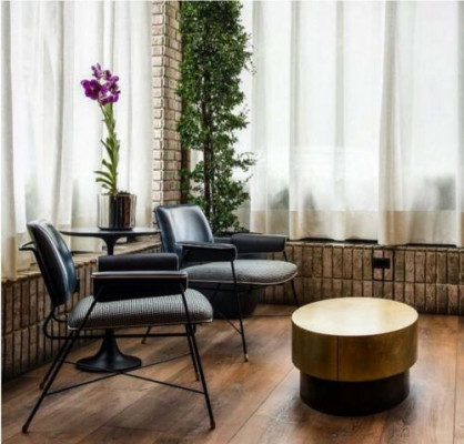 Sedačka Design Kreativní pohovka Sedadlo Textil Lounge Klub Polstrování Luxusní