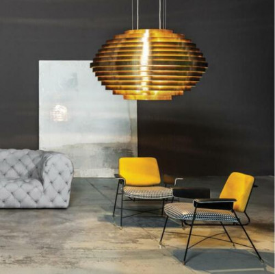 Sedačka Design Kreativní pohovka Sedadlo Textil Lounge Klub Polstrování Luxusní