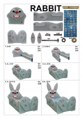 Dětská postýlka mládežník postel postele + matrace dřevěná postel 90x200cm zvíře kočka nové