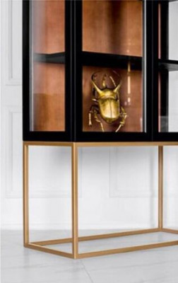 Vitríny Skříně Vitríny Skříň Dřevo Sklo Nábytek Design Obývací pokoj Skleněná skříň