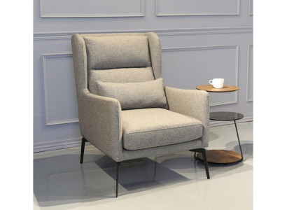 Křeslo židle polštář televize kůže textilie dřevo látkový design lounge klub relax