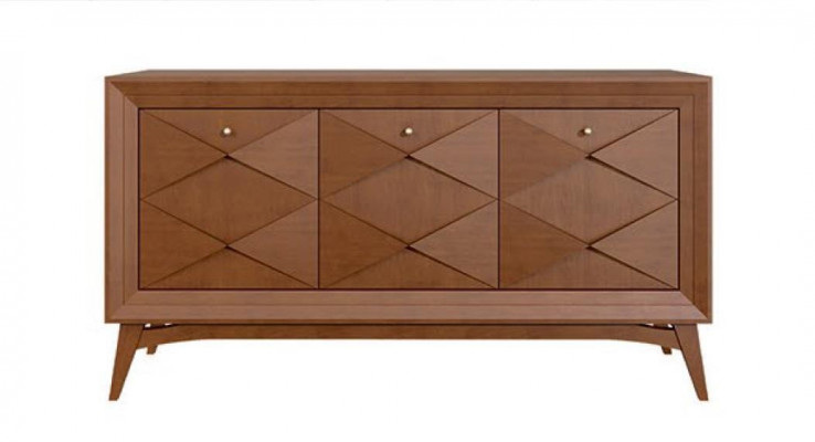 Komoda Skříň Sideboard Klasické luxusní komody Jídelní skříňky dřevo