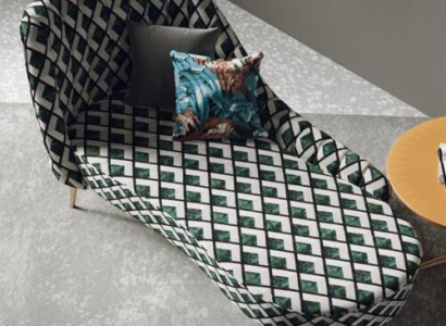 Textil Chaise Lounge Ležení Polštáře Pohovka Chaiselounge Relaxační Klubový Nábytek 