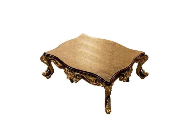 Couchtisch dřevěný stůl obývací pokoj Klasický design Luxusní dřevěný stůl 119x91cm