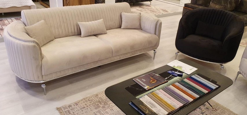 Designerová pohovka Garnitur Pohovka Couch Polstrová sada 3 1 Sitz Garnituren Couchen