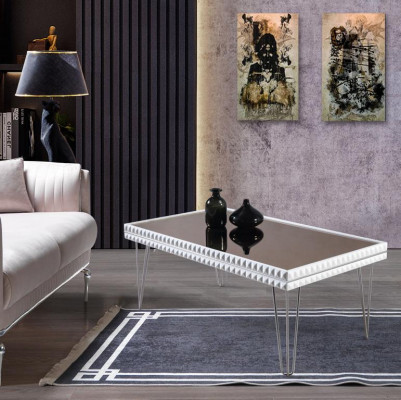 Obývací pokoj Konferenční stůl Design nábytek Luxusní konferenční stoly Dřevo 111x64
