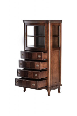 Moderní vitrína skříň vitríny obývací pokoj design skříně sklo nábytek nový