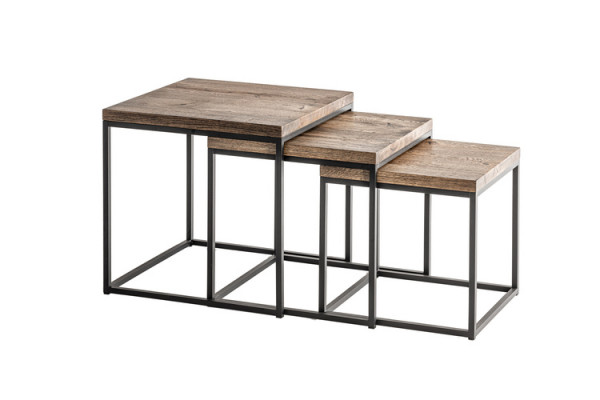 3x stolní stůl kávový stoleček design stolky konferenční stolek do obývacího pokoje