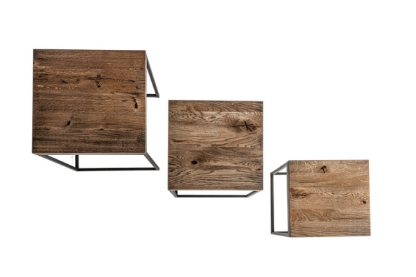 3x stolní stůl kávový stoleček design stolky konferenční stolek do obývacího pokoje
