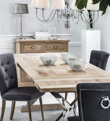 Jídelní stůl ze dřeva, jídelní sestava, sada židlí, nová skupina stolů, design 6.