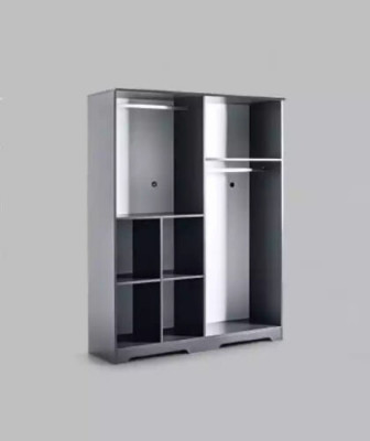 Šatní skříň Černá skříň Skříně Ložnice Nábytek design