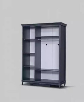 Černá skříň na šaty Design Luxus Nábytek Ložnice Nábytek