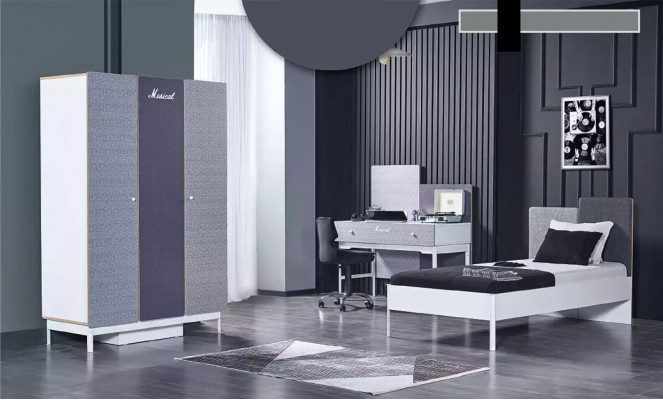 Šatní skříň Design Skříně Nábytek Dětský pokoj Skříň Dřevo Nový.