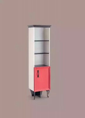 Regál Skříň Knihovna Skříně Nábytek Víceúčelový Hnědý 164x40x34