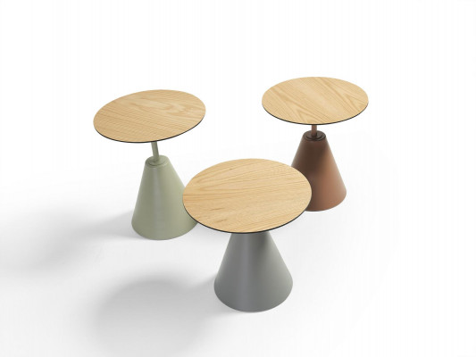 Couchtische Design Obývací pokoj stoly Nový Set 3x Kulaté Kávové stoly