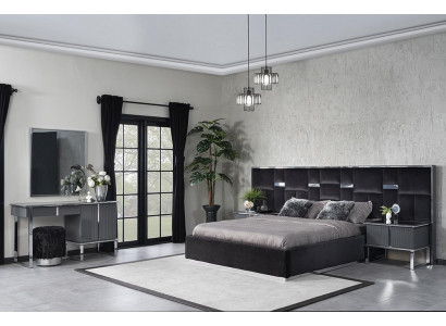 Ložnice Kompletní Design Nábytek Postel 2x Noční Stolky Luxusní Toaletní Stůl