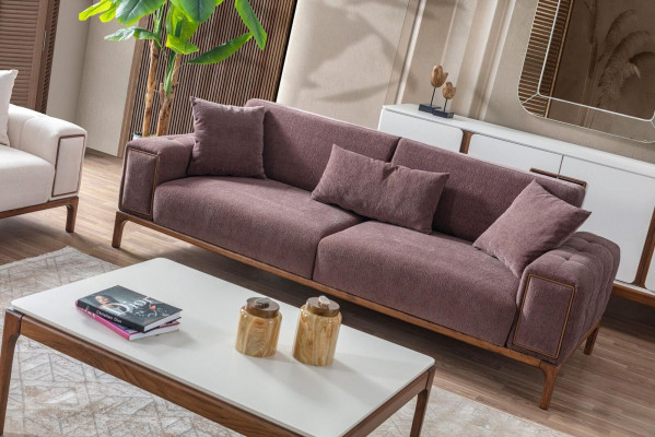 Obývací pokoj Set 3+1 sedačka konferenční stůl sada sofie křeslo moderní design