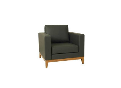 Tmavě zelený jednolůžkový designový křeslo Relax 1-Sitzer pro kancelářské relaxační křeslo