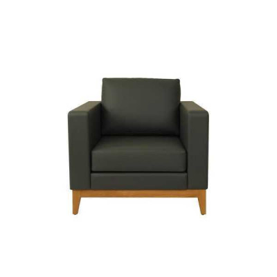 Tmavě zelený jednolůžkový designový křeslo Relax 1-Sitzer pro kancelářské relaxační křeslo