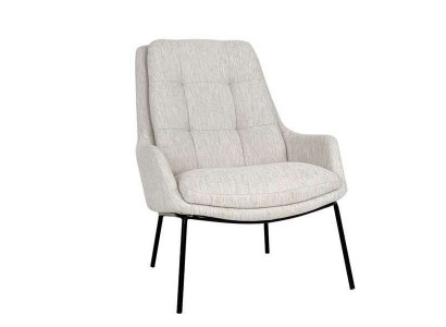 Designer křeslo Polstr Sedadlo Šedá židle Luxus Textil Jednosedadlo