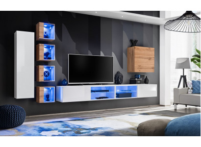 Žijící zeď Návrhář skříň Zeď Regál Sideboard Zeď skříň Nábytek do obývacího pokoje