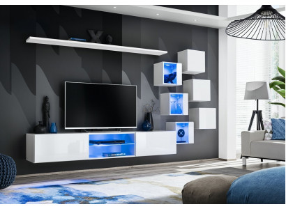 Luxus Wohnwand Einrichtung Neu Möbel Wandschrank Wohnzimmermöbel Komplett  Luxus stěnová dlažba Nabídky Nové Nábytek Stěnná skříň Obývací pokoj Nábytek Kompletní