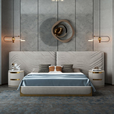 Postel polštář design luxus dvojité hotelové postele luxusní hotelové postele nábytek