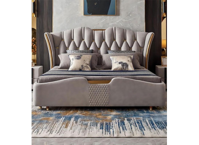 Chesterfield postel polstrování Design Luxus Doppel Hotel Luxusní nové hotelové postele