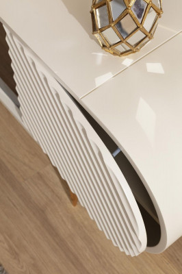 TV stojan RTV Lowboard police sideboard stůl Moderní Bílý Luxus Nový