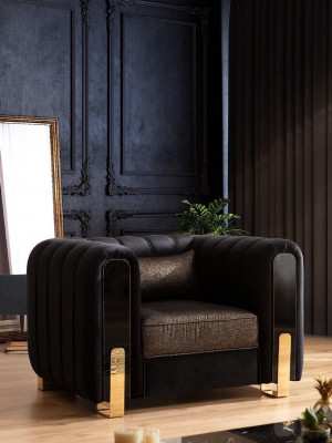 Moderní sedací souprava třísedadlová křeslo Luxus set látkové sedačky Luxus nábytek