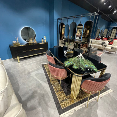 Jídelní židle židle kuchyňská židle židle luxusní růžová černá moderní