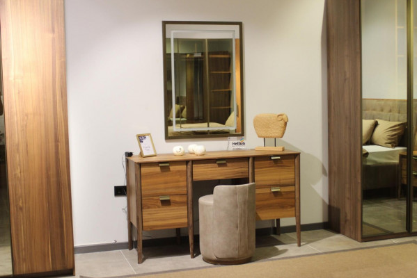 Luxus nábytek Design toaletní stůl se zrcadlem židle Nový ložnice Nový