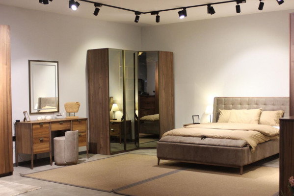 Šatník ložnice Dřevěný šatník Nábytek Nové skříně Rohový šatník Nový