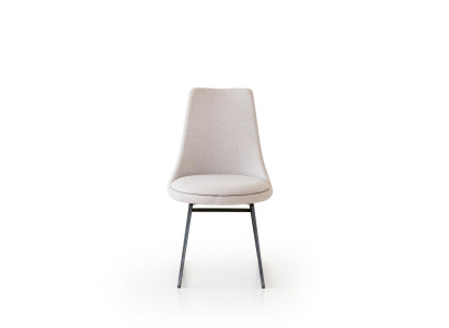 elegantní židle Design nábytek Bílé Moderní jídelní židle Luxusní jídelní židle