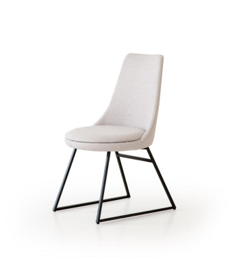 elegantní židle Design nábytek Bílé Moderní jídelní židle Luxusní jídelní židle