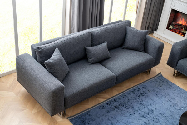 Moderní pohovka 3místná nábytek do obývacího pokoje designérská luxusní sedací souprava zařízení