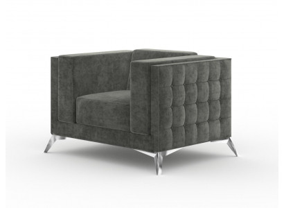 Chesterfield křeslo pohovka 1 sezení Pohovky čalouněný Nová pohovka Televizní textilie.