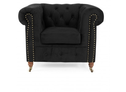 Design křeslo kůže Luxus TV pohovka 1-sedadlo Relaxovací sofa Lounge Club