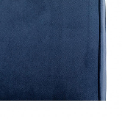 Návrhářská křesla 1 místná Modrá kůže Textil Luxus Club Lougne Sofa Chesterfield