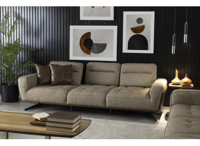 Design obývací pokoj set látková pohovka sedací souprava g. sofagarnitur sestava nábytku