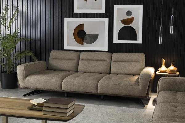 Design obývací pokoj set látková pohovka sedací souprava g. sofagarnitur sestava nábytku