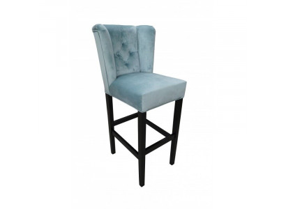 Chesterfield Bar Chair - Barový židle Chesterfield Barhocker Sessel Stuhl Hocker Bar Tresen Design Textil