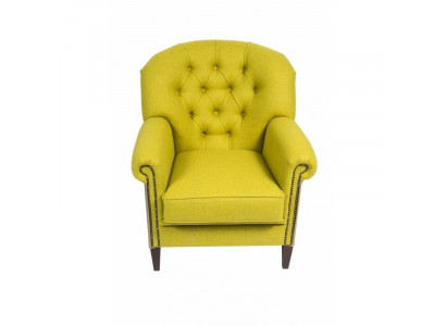 Ohrensessel Křeslo Televizní židle Polštář Sofa 1 osoba Relax Chesterfield