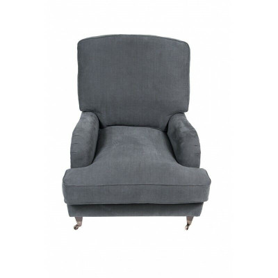 Křeslo klubového stylu designérská dekorace židle polstrovaná pohovka 1 osoba relax televize
