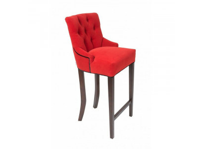 Barový stolička Samt látky Design Bar židle Bar židle 8 ks sada Kitchen židle