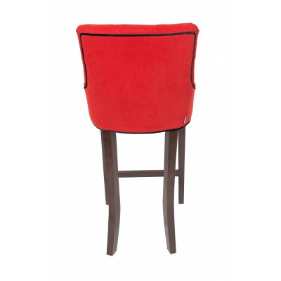 Barový stolička Samt látky Design Bar židle Bar židle 8 ks sada Kitchen židle