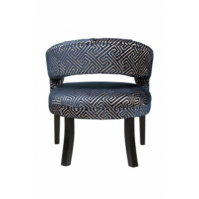 Design křesla Chesterfield sada židlí textilní polstrované hotelové skupiny 4x set