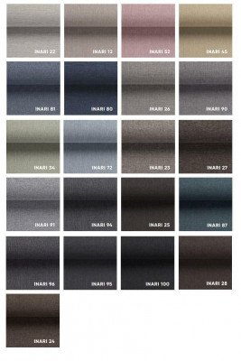 Kolekce 5 kusů kulatý dubový jídelní stůl Modří designoví Chesterfield židle x4.