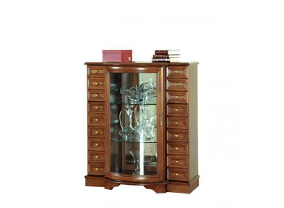 Klasická vitrína Kommode Kommoden Kommodenschrank Schrank Vitrinen Model Z-KS2